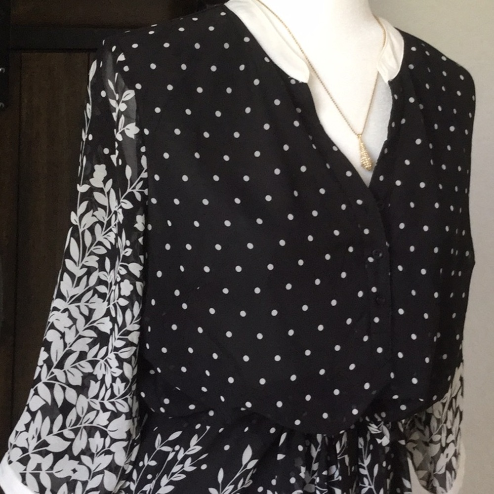 Chiffon floral spring Shirt dress with tie belt